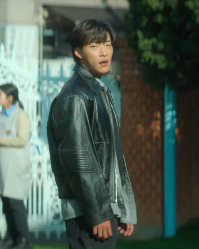 Mr Plankton Woo Do Hwan Leather Jacket