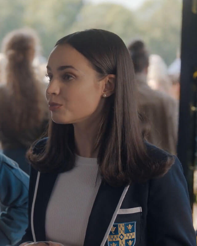 My Oxford Year Sofia Carson Black Coat