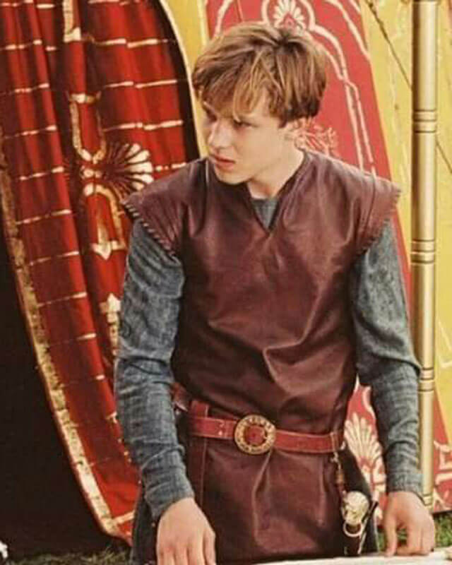 Narnia Peter Brown Cosplay Leather Vest