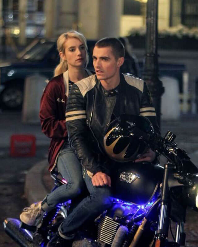Nerve Dave Franco Biker Leather Jacket
