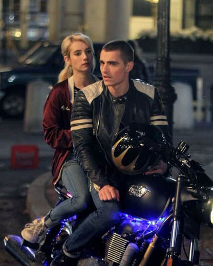 Nerve Dave Franco Biker Leather Jacket