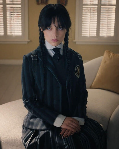 Nevermore Academy Black Uniform Coat