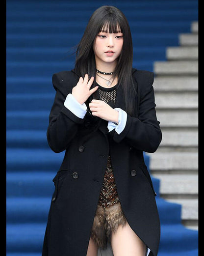 NewJeans Haerin Long Coat