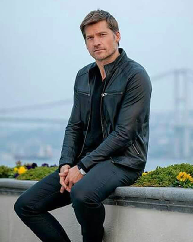 Nikolaj Coster Waldau Leather Jacket