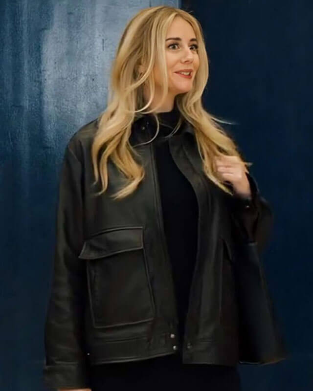 Nobody Wants This Joanne Black Leather Jacket