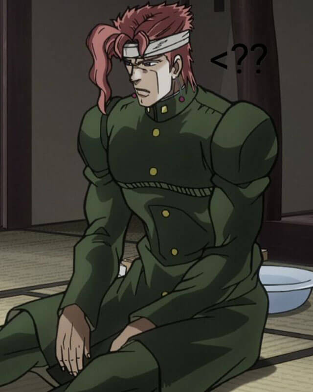 Noriaki Kakyoin JoJo's Bizarre Adventure Green Coat
