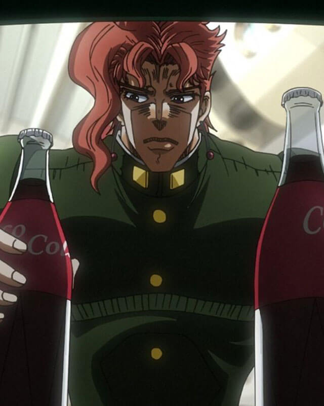 Noriaki Kakyoin JoJo's Bizarre Adventure Green Cotton Coat
