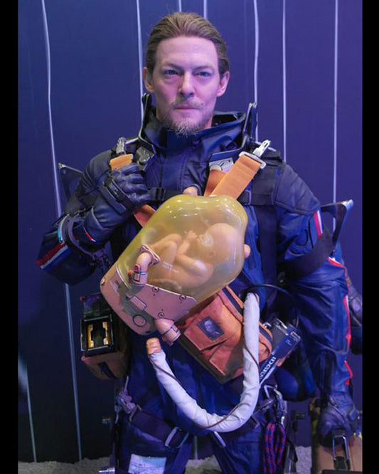 Norman Reedus Death Stranding Blue Jacket