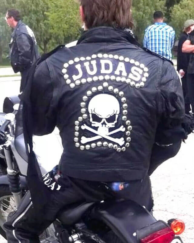 Norman Reedus Judas Black Leather Jacket