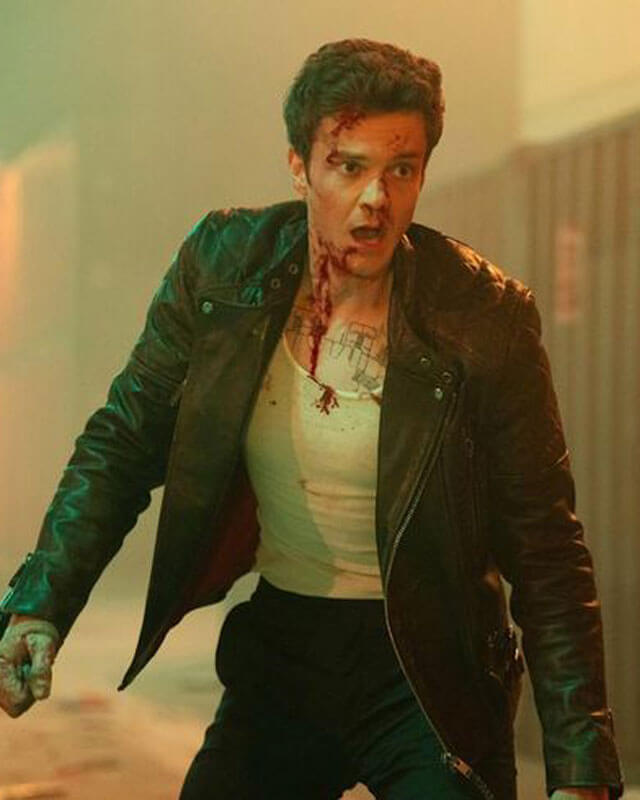 Novocaine Nate Black Leather Jacket