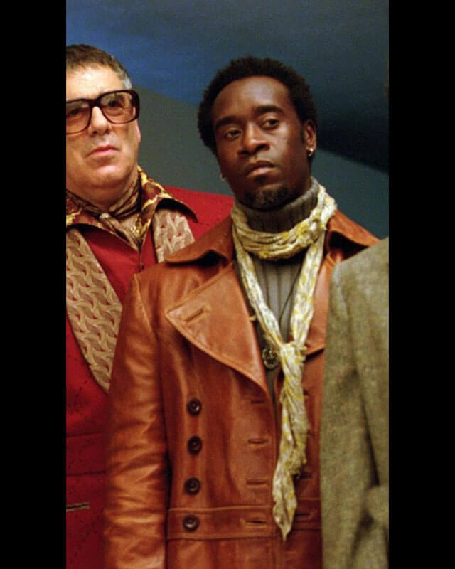 Oceans Eleven Basher Tarr Brown Leather Jacket