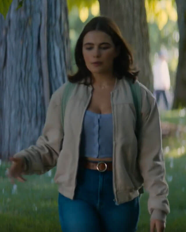 Off Campus Hannah Wells Bomber Jacket