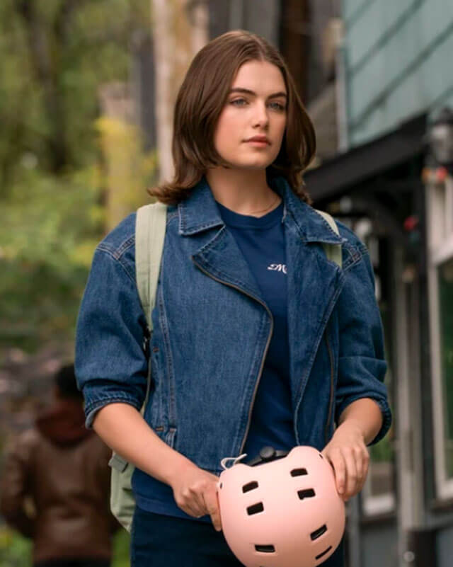 Off Campus Hannah Wells Denim Jacket S01