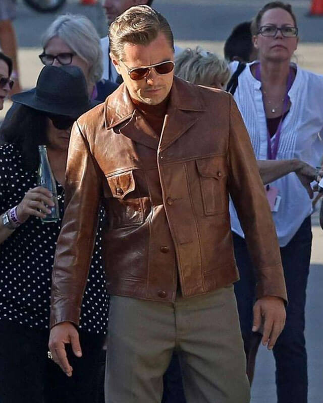 Once Upon A Time In Hollywood Brown Jacket