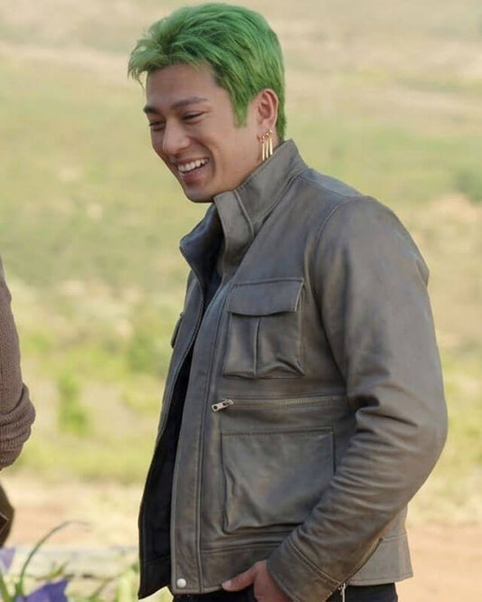 One Piece Roronoa Zoro Gray Jacket S02