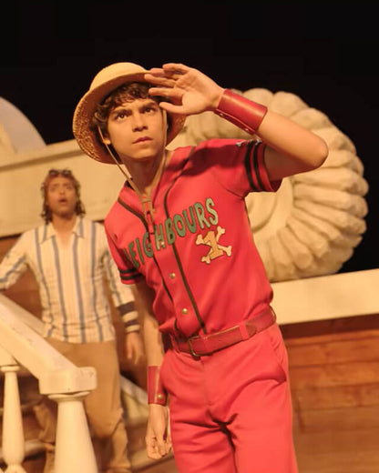 One Piece S02 Monkey D Luffy Red Suit