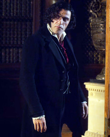 Oscar Isaac Frankenstein Wool Coat