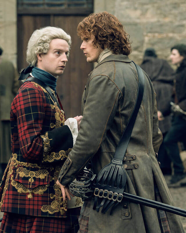 Outlander Jamie Brown Coat