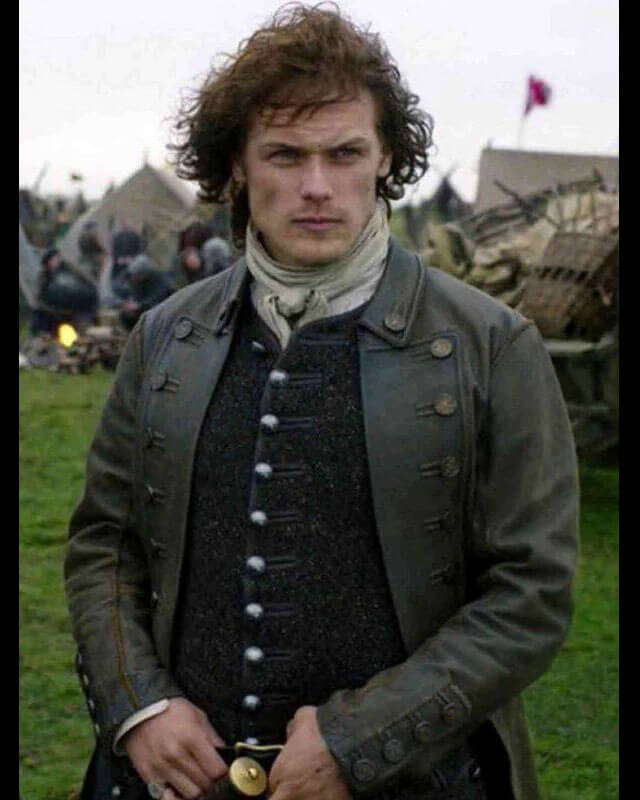 Outlander Sam Heughan Brown Coat