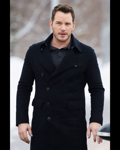 Passengers Chris Pratt Black Coat