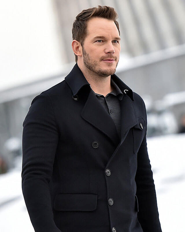 Passengers Chris Pratt Wool Black Coat