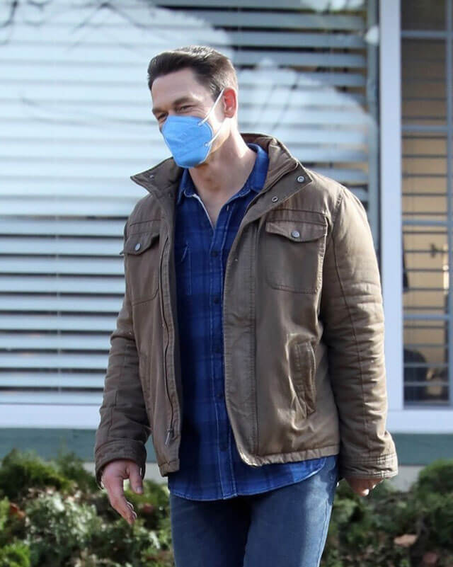 Peacemaker John Cena Brown Jacket