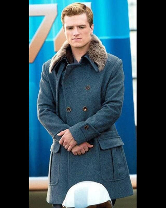 Peeta Mellark The Hunger Games Catching Fire Blue Coat
