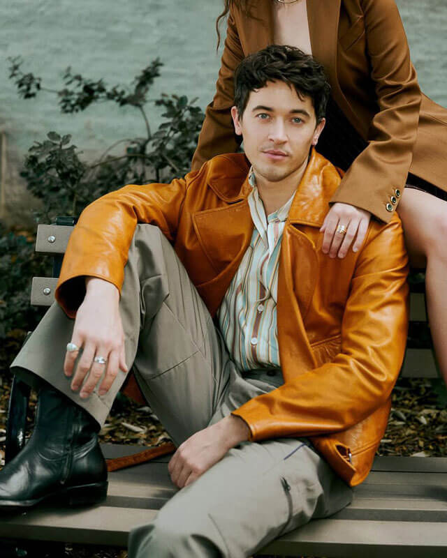 People We Meet On Vacation Alex Leather Jacket