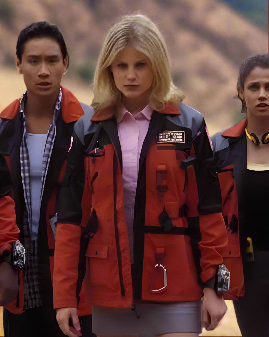 Power Rangers Lightspeed Rescue Red Jacket