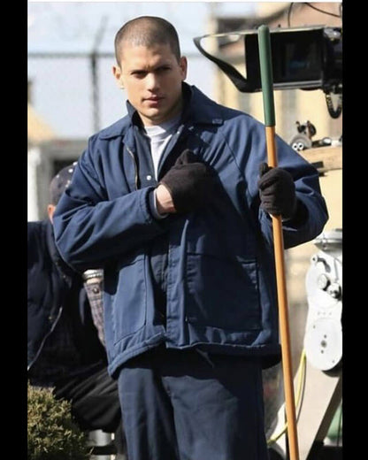 Prison Break Blue Cotton Jacket