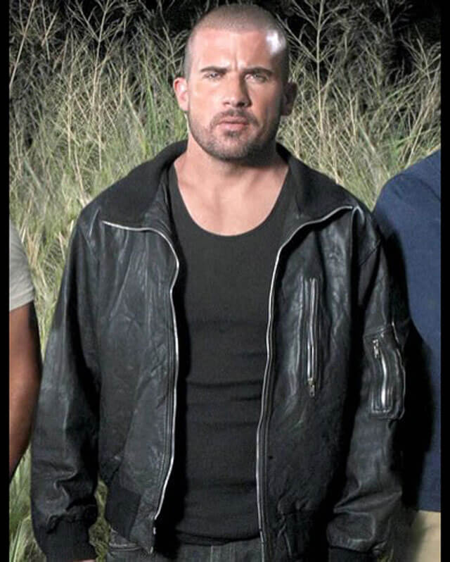 Prison Break Lincoln Burrows Black Leather Jacket