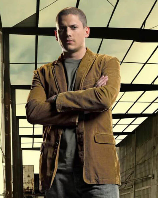 Prison Break Michael Scofield Corduroy Coat