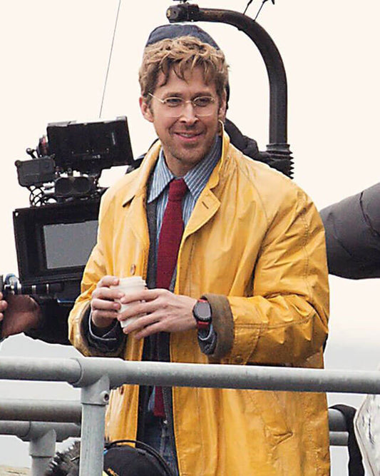 Project Hail Mary Ryan Gosling Yellow Leather Coat