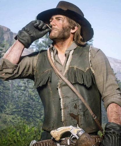 RDR 2 Arthur Morgan Cowboy 
Leather Vest