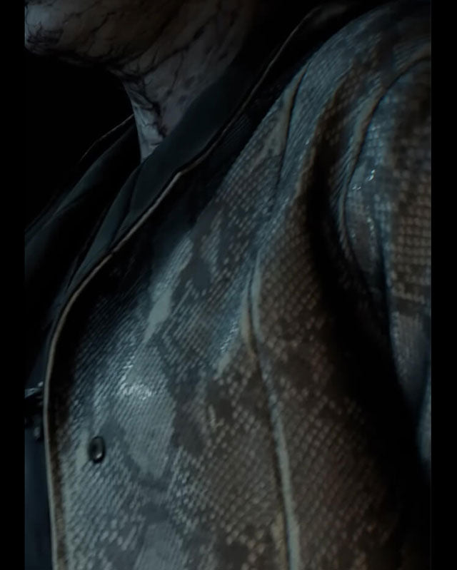 RE9 Resident Evil Requiem Victor Gideon Faux Leather Coat