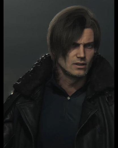 Resident Evil 9 Requiem Leon Kennedy Black Jacket