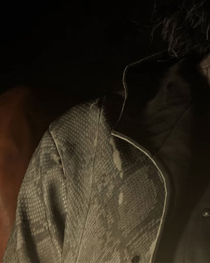 Resident Evil 9 Requiem Victor Gideon Faux Leather Coat