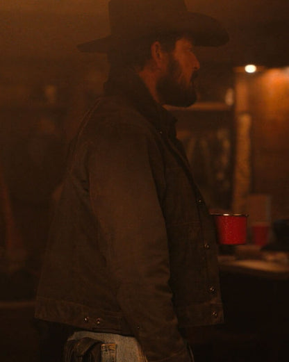 Rip Wheeler Dutton Ranch Black Jacket S01