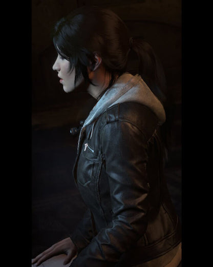 Rise Of The Tomb Raider Lara Croft Leather Jacket