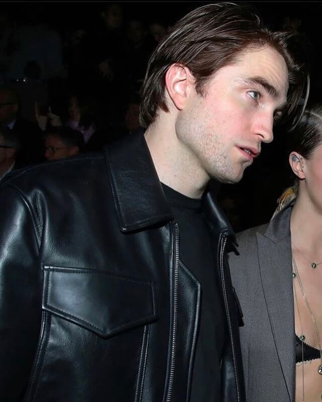 Robert Pattinson Black Trucker Jacket