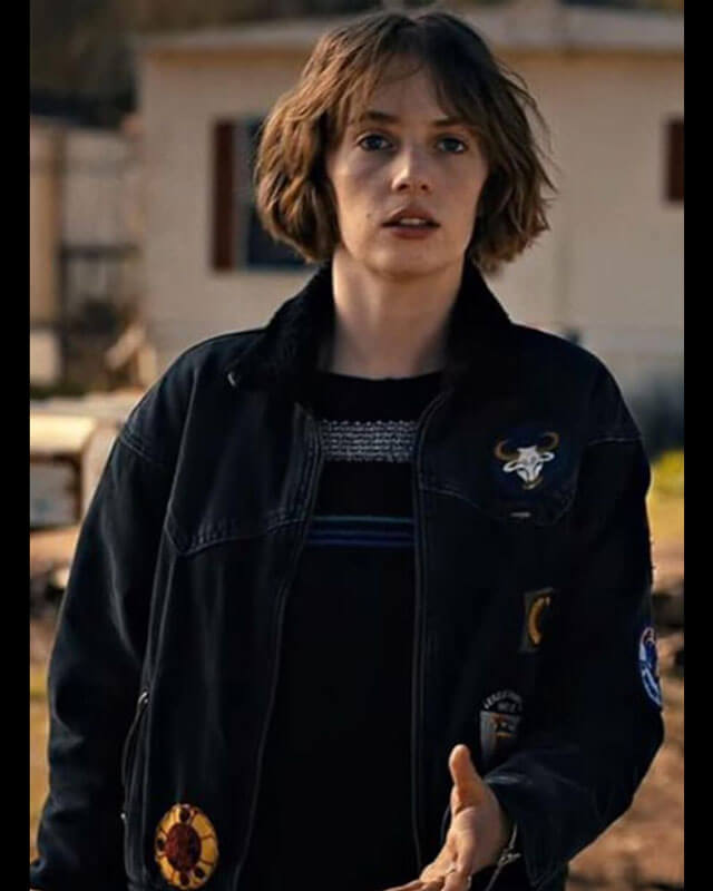 Robin Buckley Stranger Things S04 Black Jacket