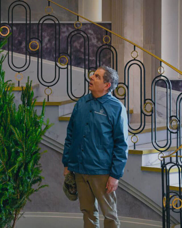 Rowan Atkinson Man Vs Baby Jacket