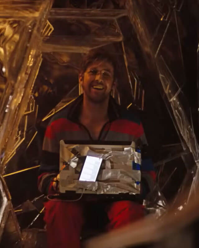 Ryan Gosling Project Hail Mary Striped Jacket