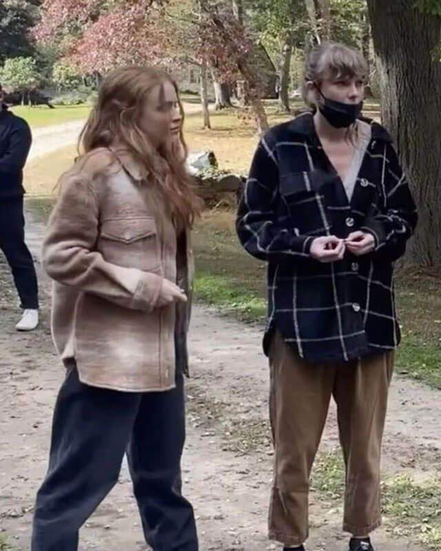 Sadie Sink All Too Well Wool Coat