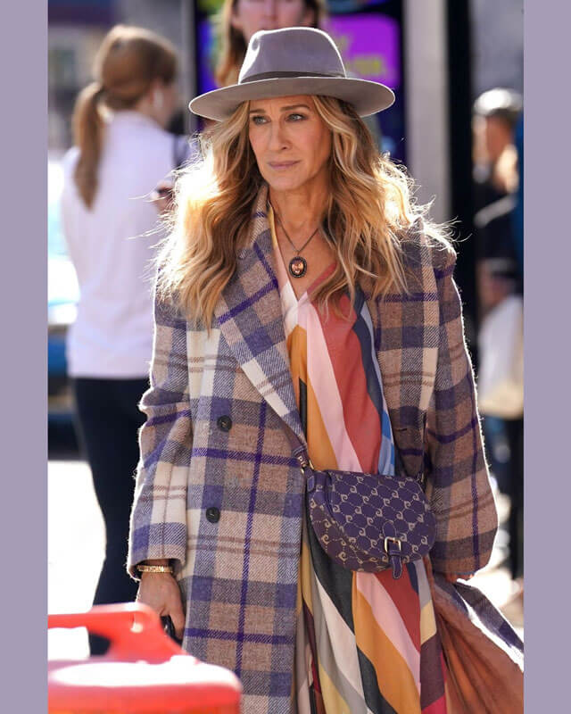 Sarah Jessica Parker And Just Like That Long Coat