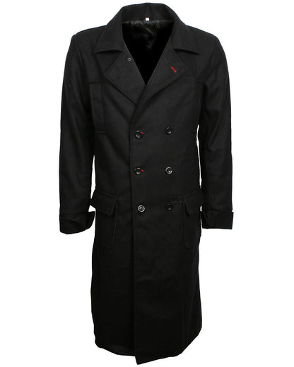 Sherlock Holmes Black Long Coat