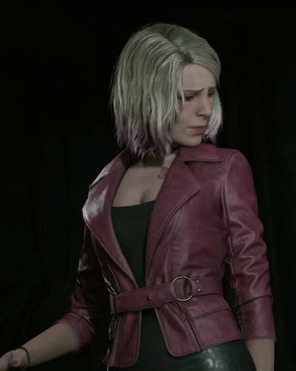 Silent Hill 2 Remake Maria Leather Jacket