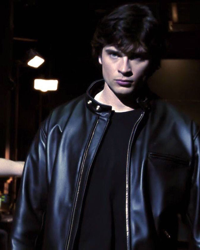 Smallville Tom Welling Black Jacket