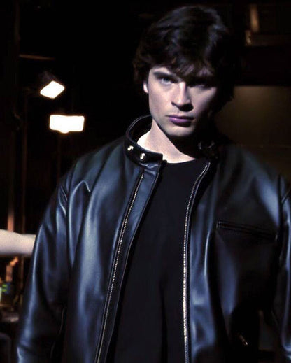 Smallville Tom Welling Black Jacket