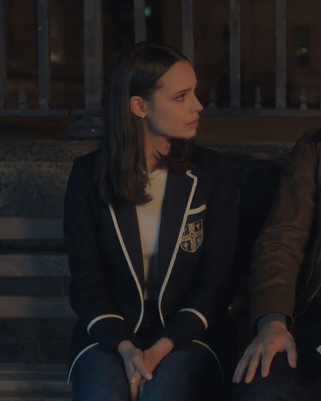 My Oxford Year Sofia Carson Black Coat
